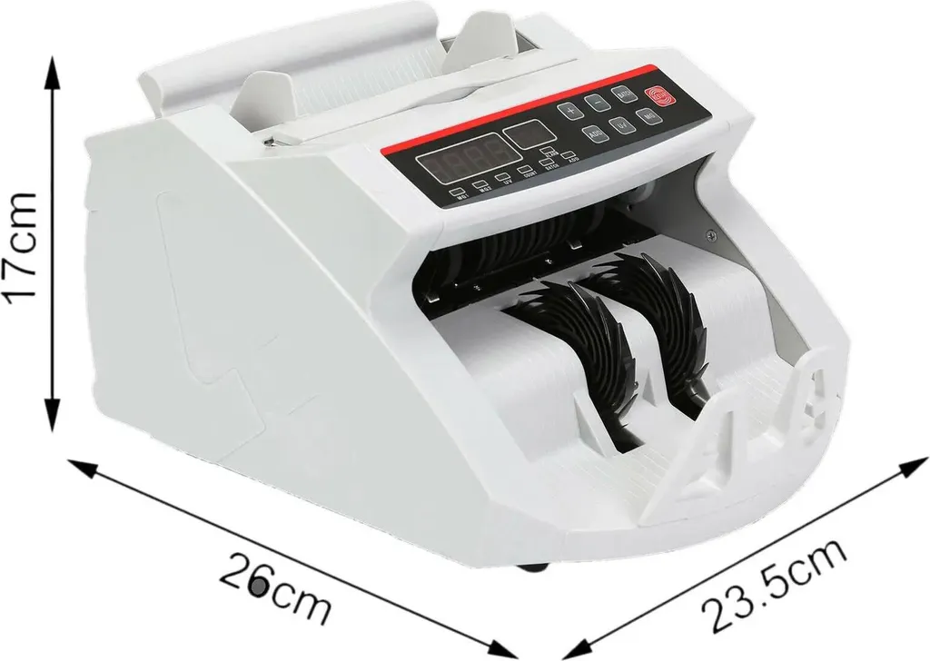 Compteuse de billets haute vitesse automatique blanche modèle V30 - 2