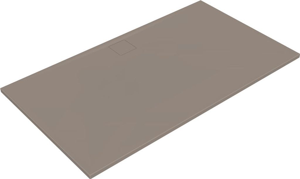 HÜPPE EasyFlat Duschwanne, Ablauf lange Seite, rechteckig, 1800x1000mm, EF0120037