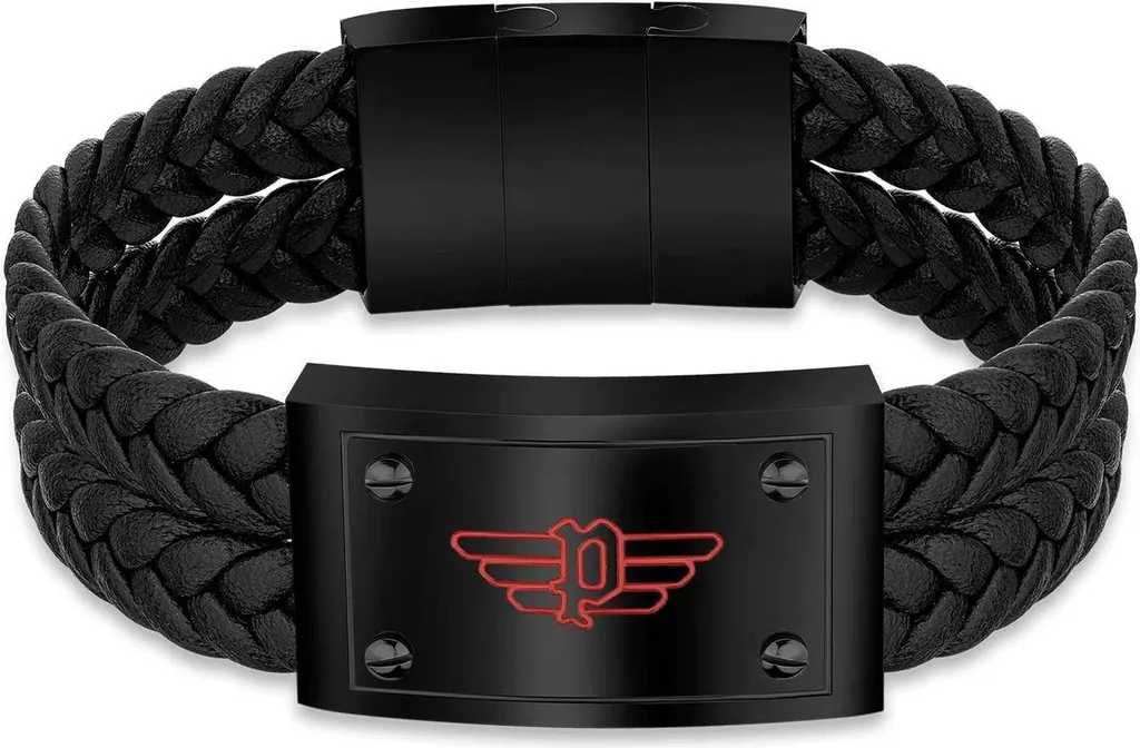Bracciale Uomo Police Valorious PEAGB2120301 - Pelle Nera Offerta