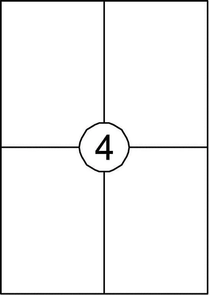 Quantore 400 Étiquettes A6 autocollantes 105x148 pour Colis et Envoi
