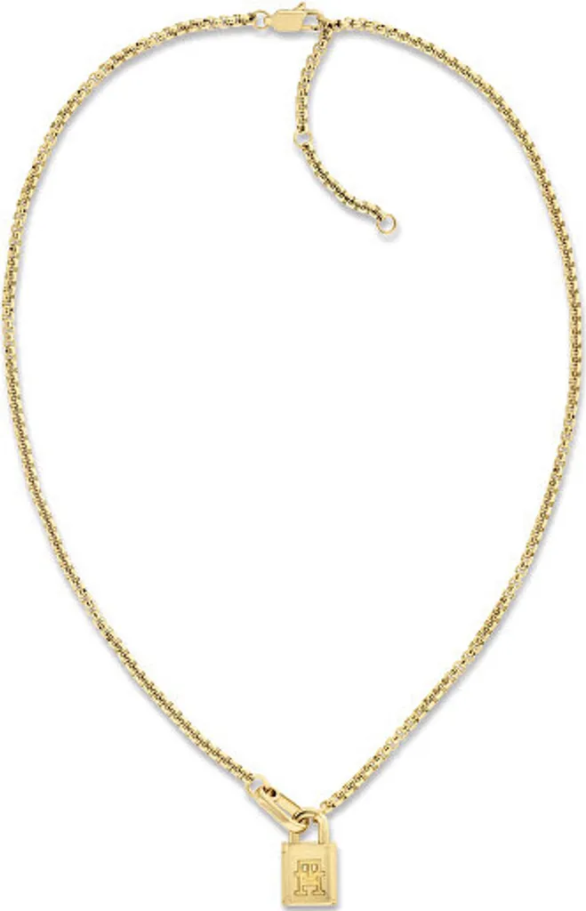 Collier femme doré American Icon - L'accessoire idéal pour vos soirées