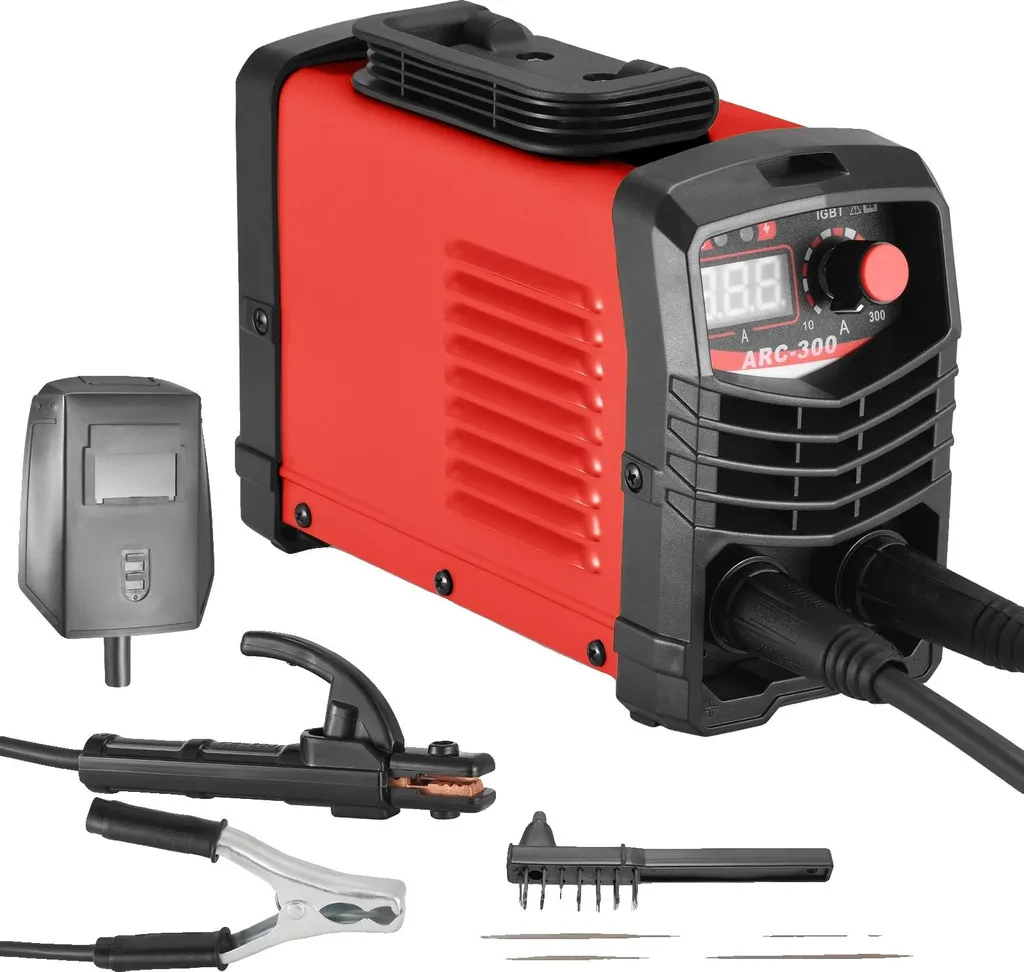 Machine à souder rouge portable MMA-200 IGBT avec sécurité renforcée