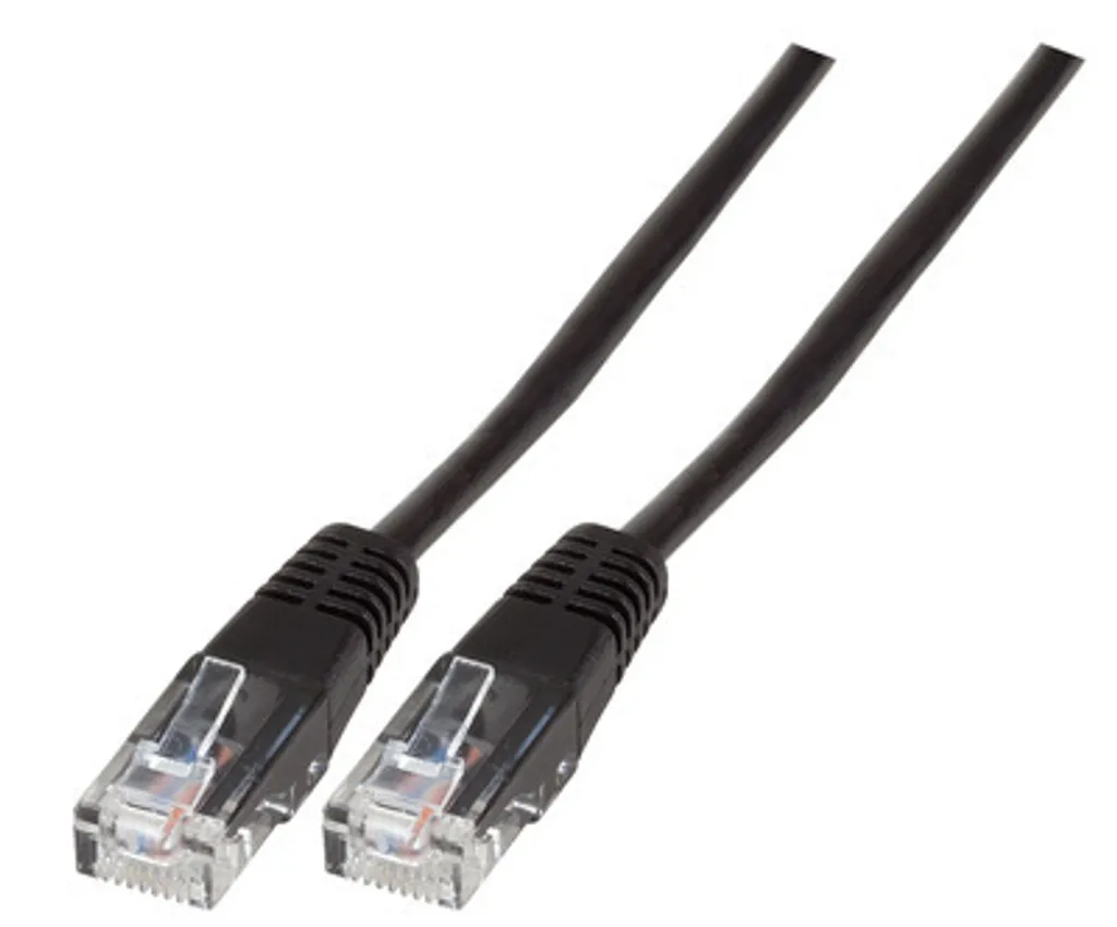 EFB K2422.6 EFB Modularkabel RJ45 (8/4)-RJ45 (8/4),vergossen,schwarz,6 m