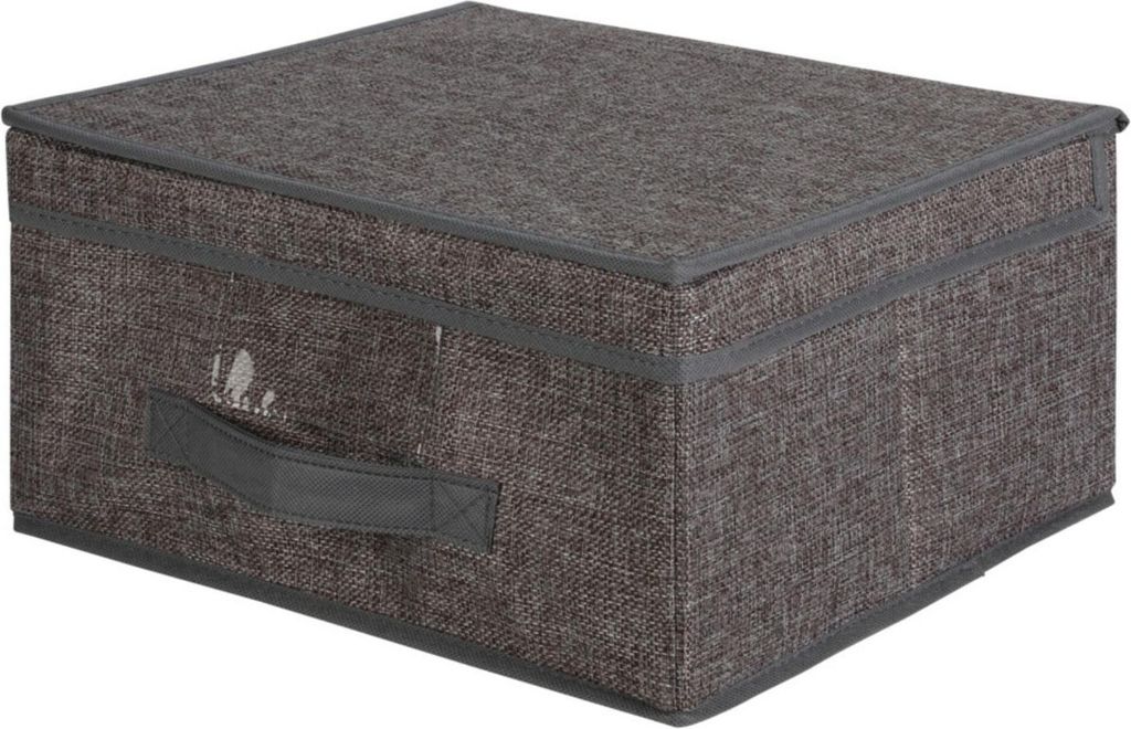 HOMESTYLING Úložný box 31x28x16cm šedý KO-101001730seda Obrázek produktu 