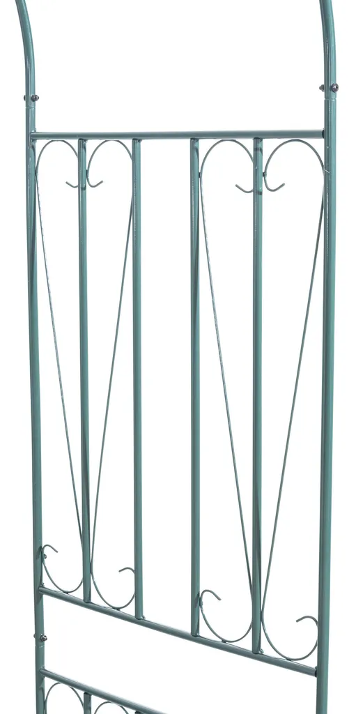 Arche à Roses CLP Arcs de 60 cm en Fer Vert avec Poids Élevé Robuste - 5
