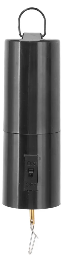 Moteur de carillon éolien noir orientable pour décoration de jardin
