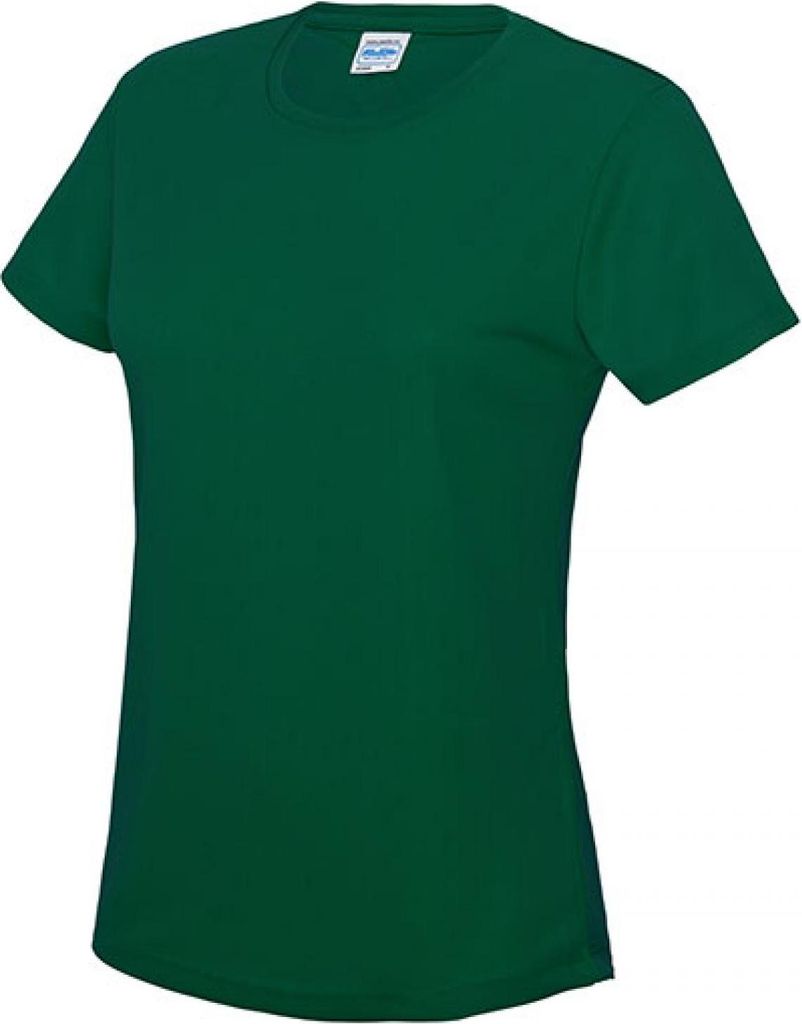 Just Cool JC005 | Girlie Cool Sport T-Shirt + WRAP - Farbe: Bottle Green - Größe: XL