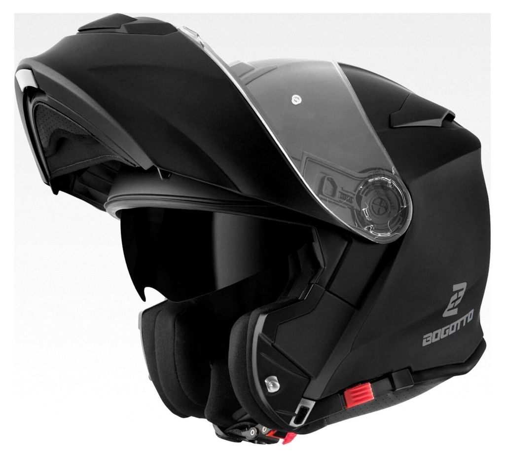 Klapphelm, schwarz matt, M