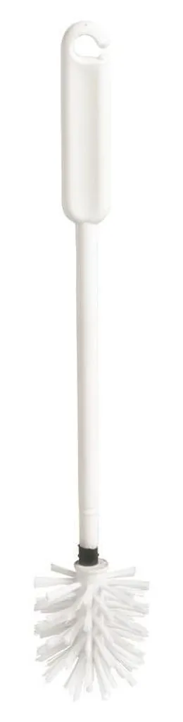 Brosse WC haug® bürsten 620 en plastique blanc avec poils ultra rigides