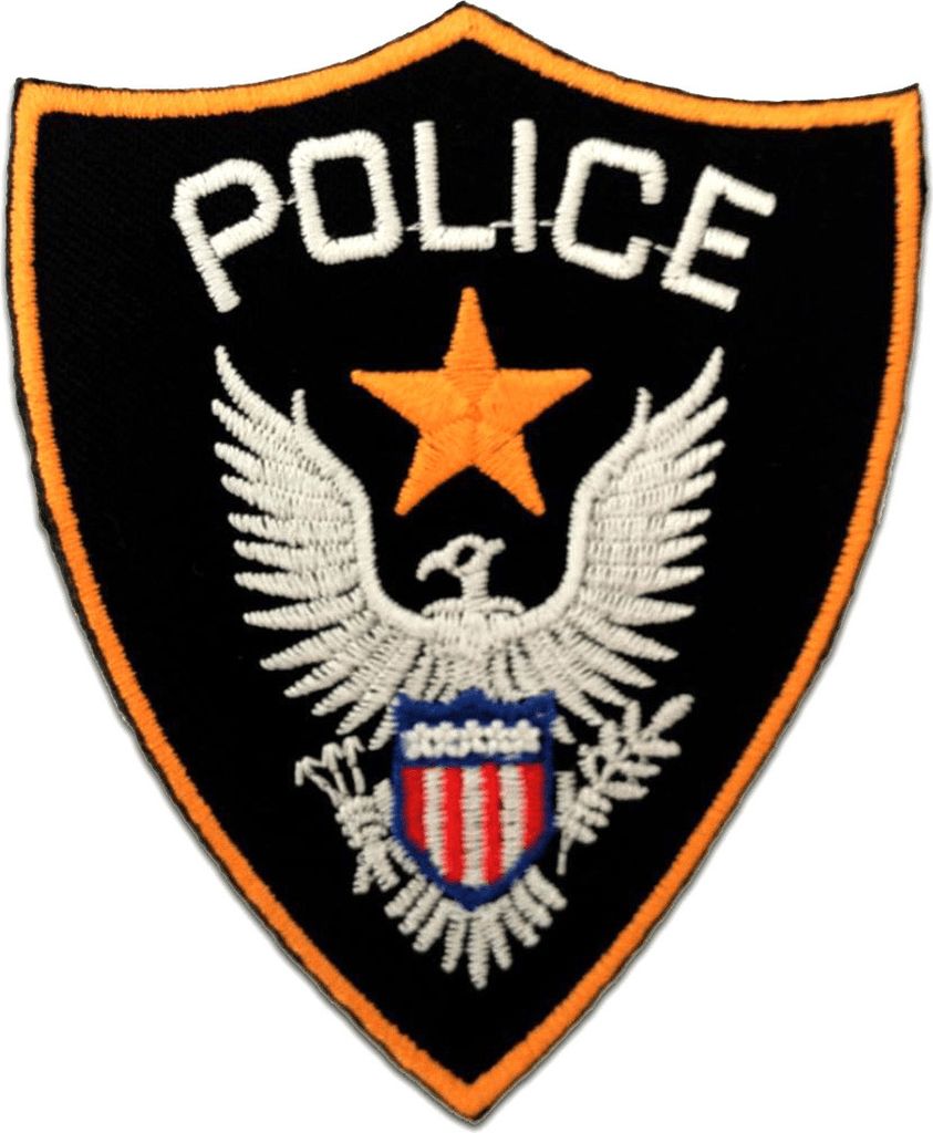 Police Polizei Logo - Aufnäher, Bügelbild, Aufbügler, Produktbild 