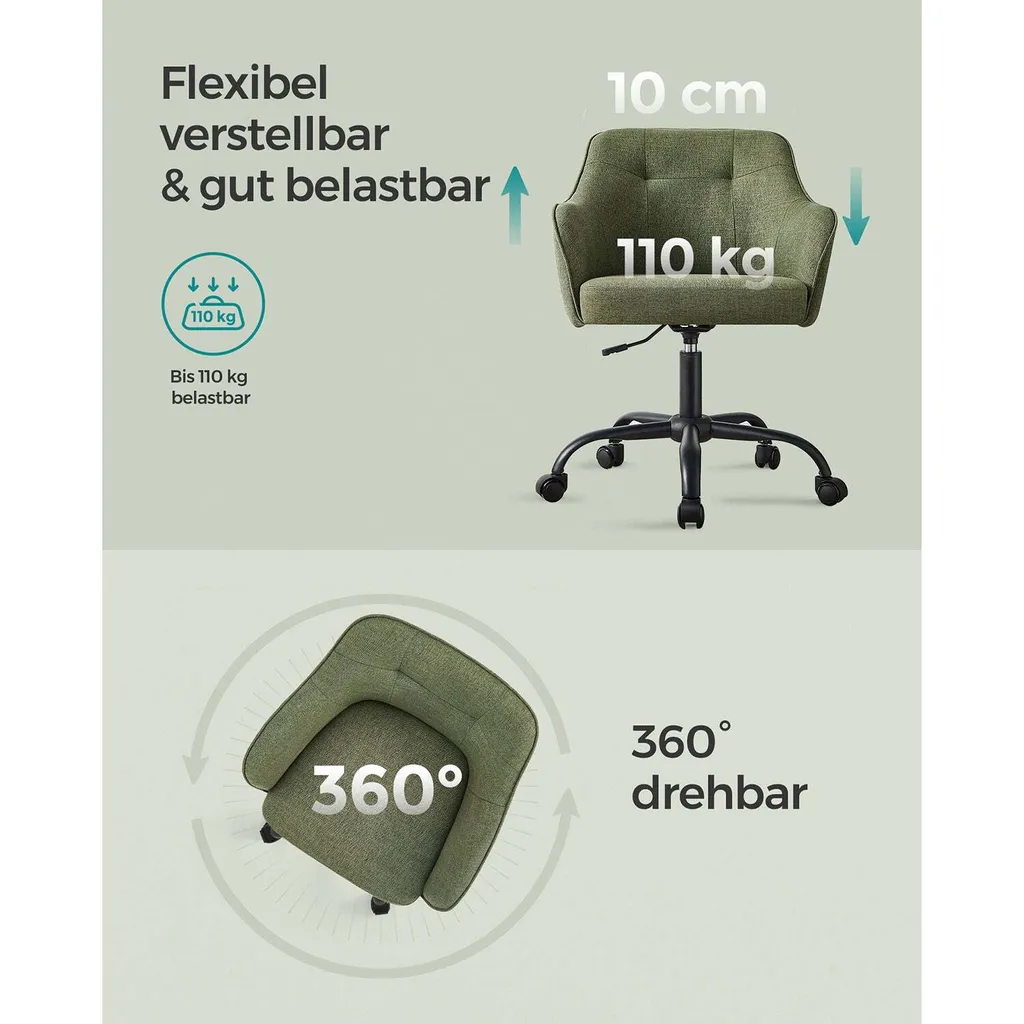 Fauteuil pivotant ergonomique Rootz - Finissez-en avec le mal de dos - 6