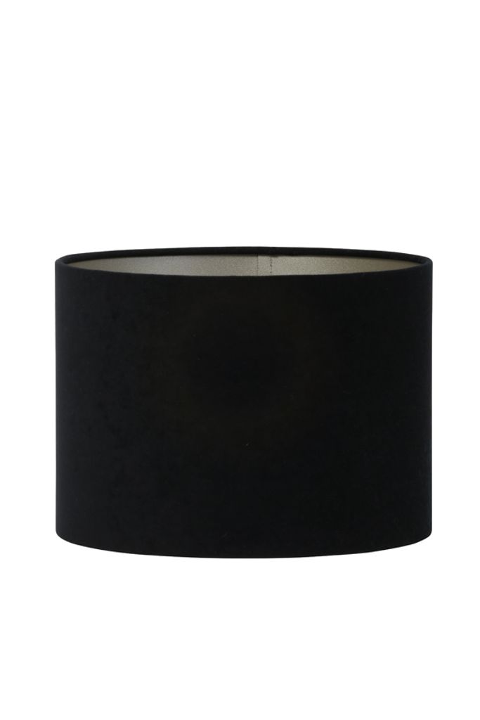 Light & Living - Lampenschirm VELOURS - Ø35x25cm - Schwarz