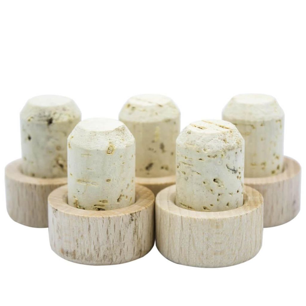 SuperButelki - 10x Korek do butelek grzybek naturalny Zdjęcie produktu 
