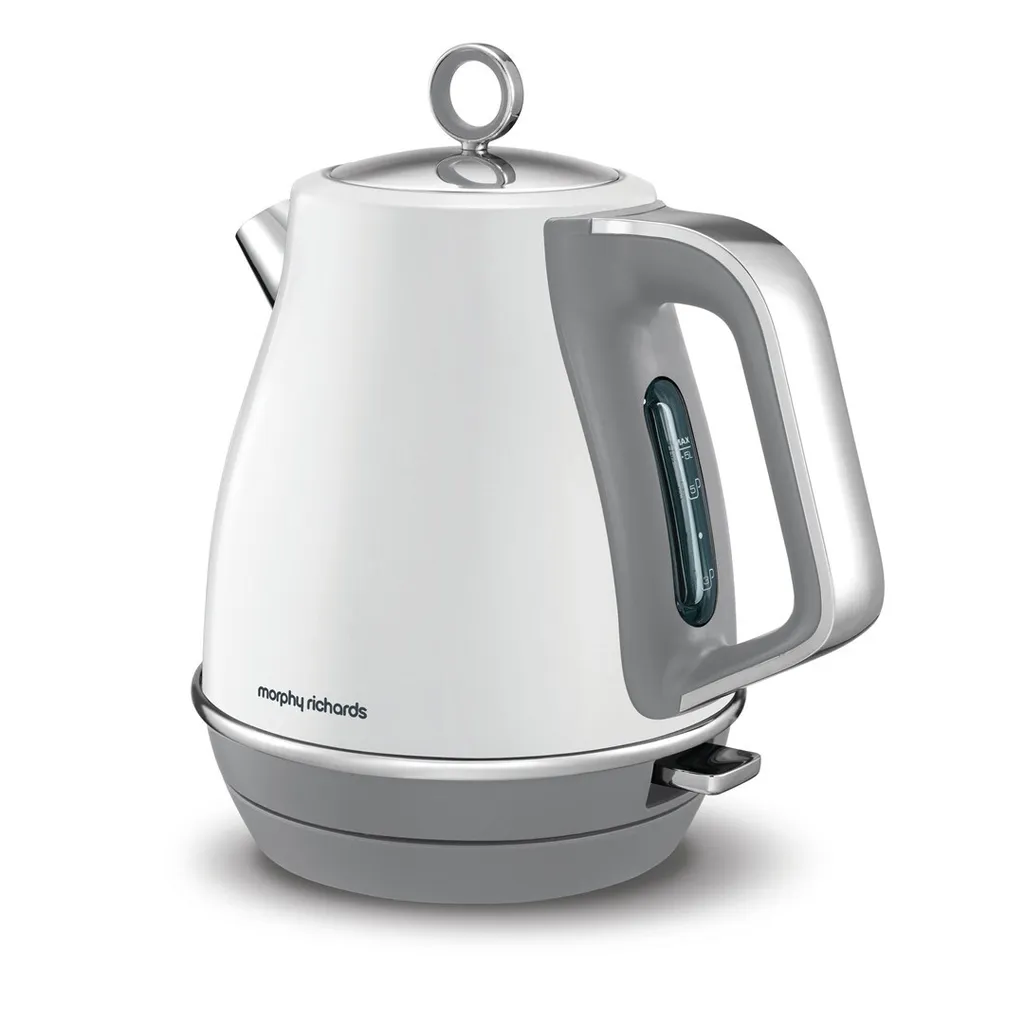 Bouilloire électrique en métal blanc Morphy Richards pour thé et café - 9