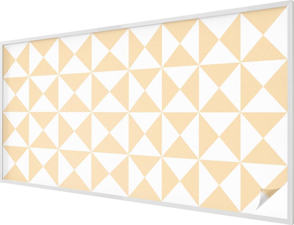 Buntglas Fensterfolie – 200x100 cm – Stained-Glass Design – blickdichte dekorative Sichtschutzfolie – selbstklebend, UV-Schutz – Geometri...