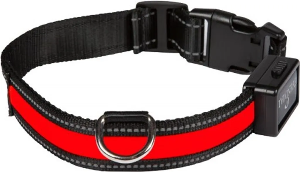 Ne perdez plus votre chien dans le noir : Collier lumineux USB EYENIMAL L