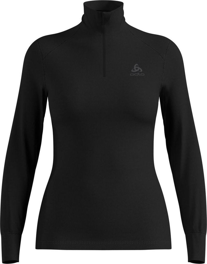 ODLO BL TOP turtle neck l/s half zi L