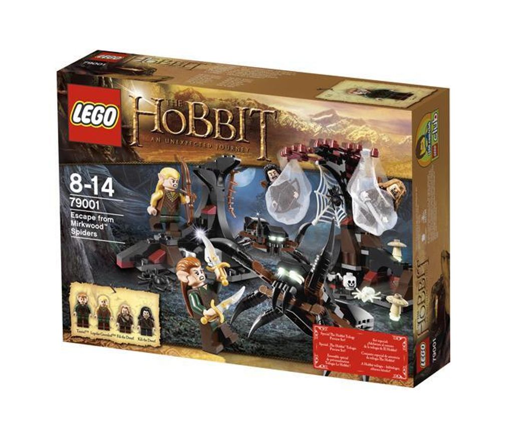 LEGO Hobbit Flucht vor den Düsterwaldspinnen
