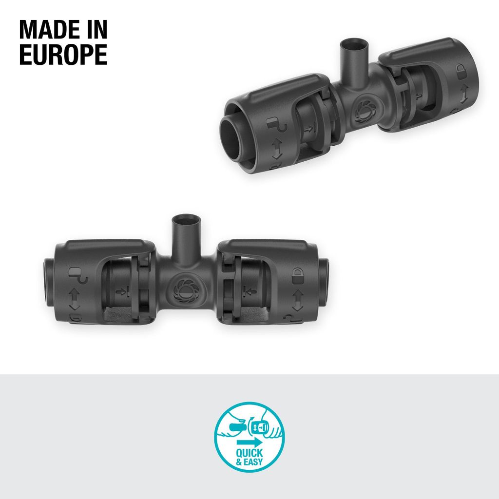 GARDENA T-Stück für Sprühdüse 13mm (1/2) 5 Stück Produktbild 