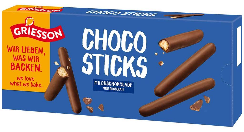 Griesson Choco Sticks 150g Produktbild 