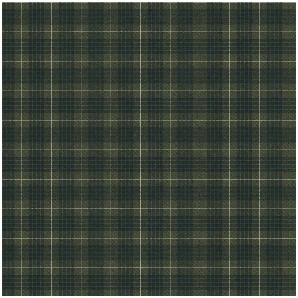 Profhome 390643-GU Grafik Tapete Kariert matt grün schwarz Produktbild 