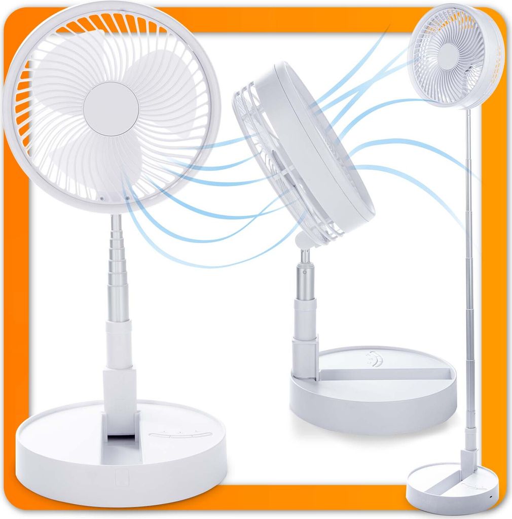 Faltbarer Ventilator mit Akku