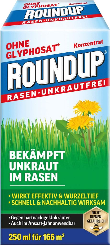 Roundup Rasen-Unkrautfrei Konzentrat - 250 ml