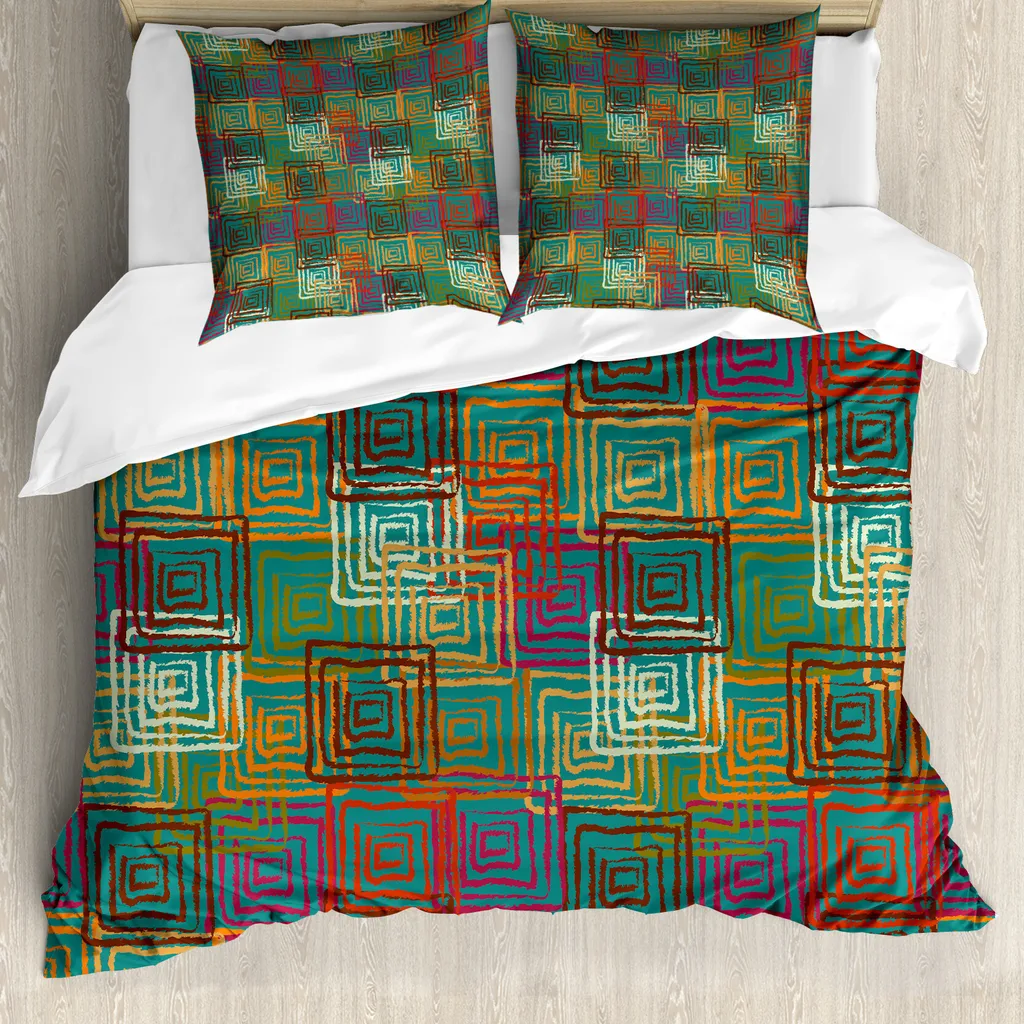 Copripiumino ABAKUHAUS Antiacaro 155x220 per Allergici - Multicolore