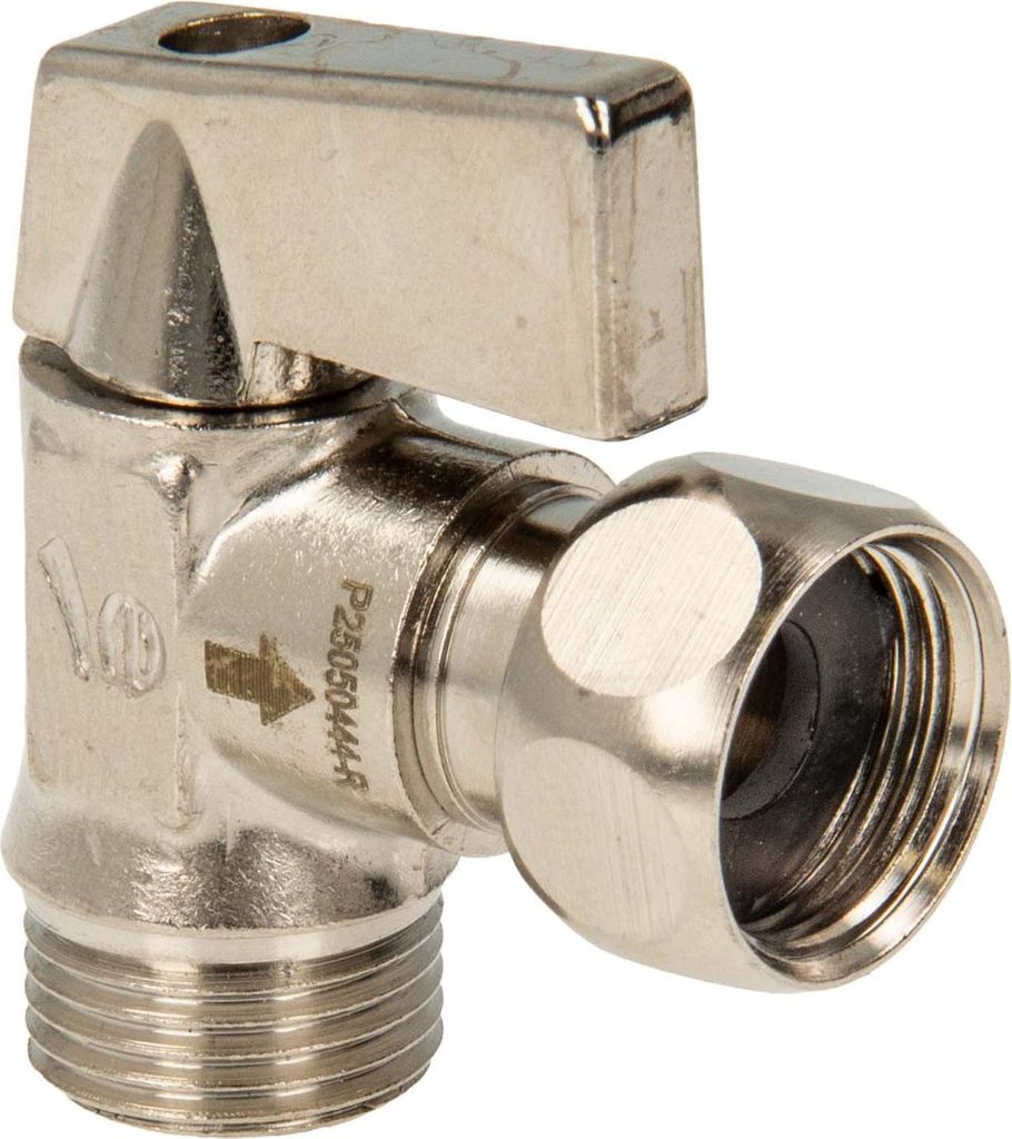 tecuro MINI Winkel-Kugelhahn Überwurfmutter 3/8 Zoll x Produktbild 