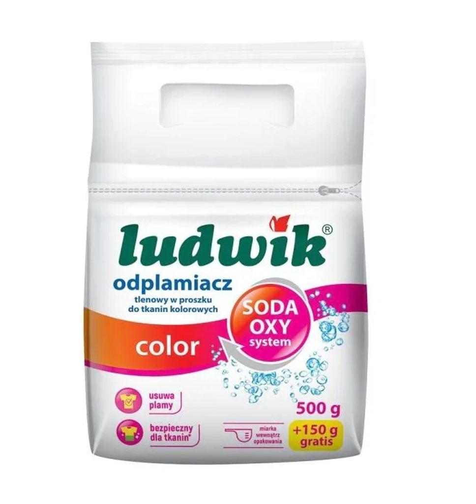 Ludwik Color Tlenowy Proszek Do Prania Tkanin Kolorowych Zdjęcie produktu 