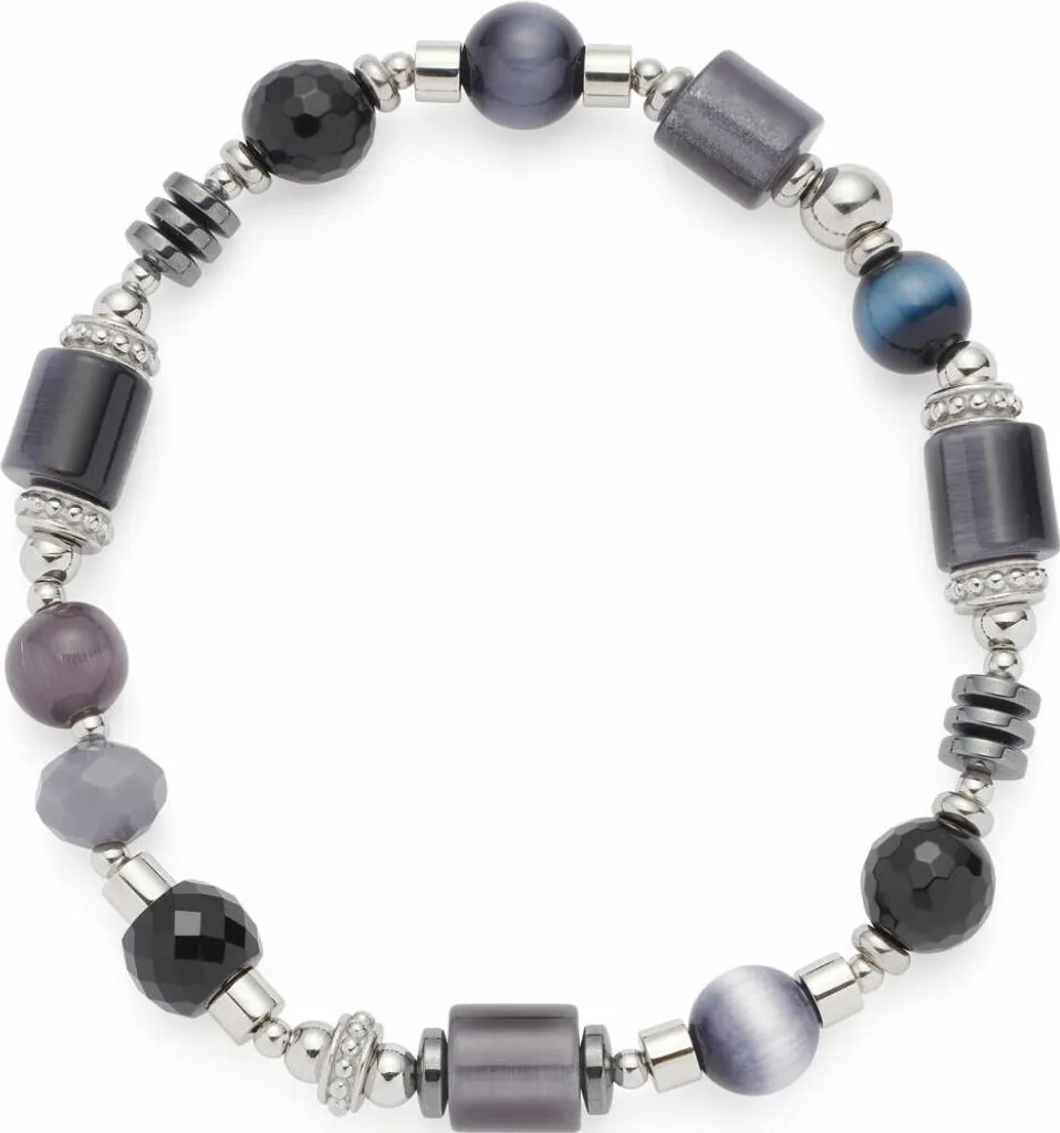 Bracelet hypoallergénique en acier Leonardo Casoria, ne ternit pas