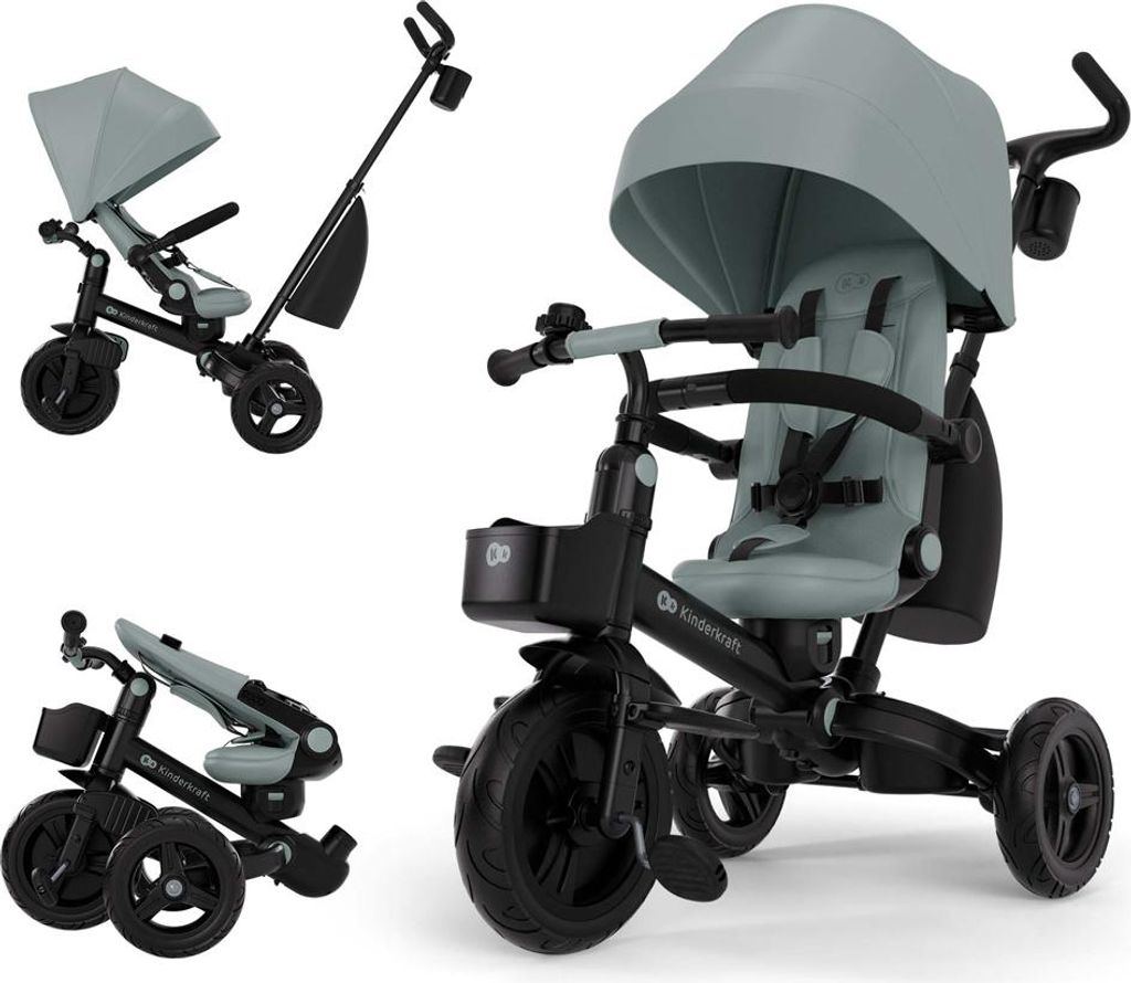 KINDERKRAFT Triciclo Aveo 2 Plus Verde Immagine del prodotto 
