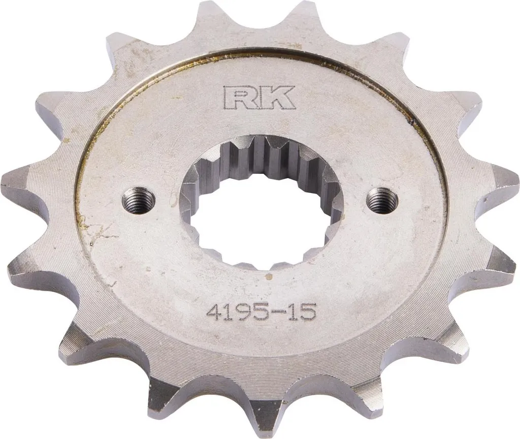 Pignon de Sortie de Boîte Moto RK 520 15 Dents pour Kit Chaîne 520