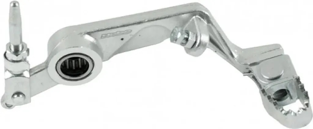 Pédale de frein en aluminium argent Hebo pour Beta Evo 09 robuste