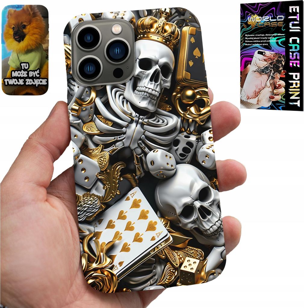 Fall Für Iphone 13 Pro - König Poker Würfel Ass Designs Für Männer
