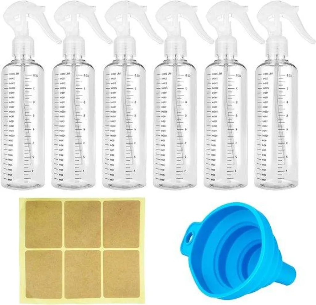 Pack de 6 sprays pour detailing auto et produits beauté maison