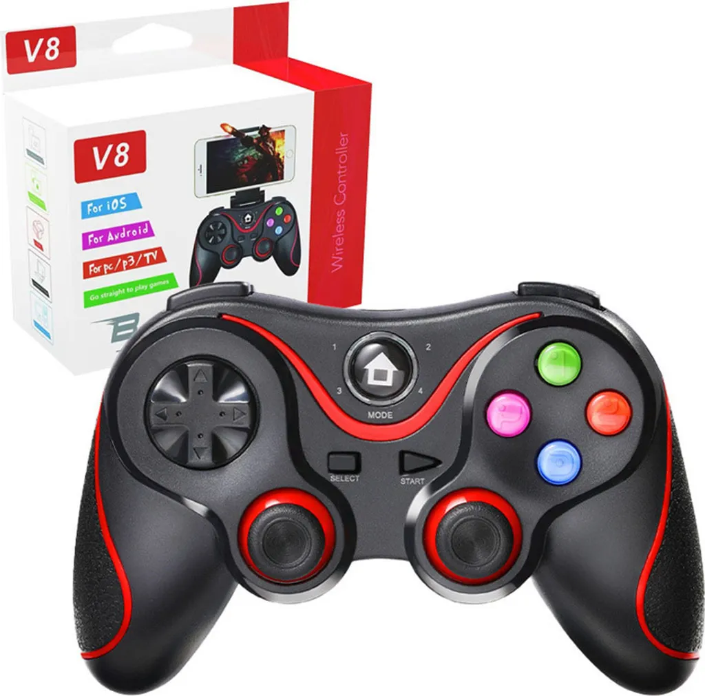 Techsuit V8 Rosso: Il Controller Wireless per Tutta la Famiglia