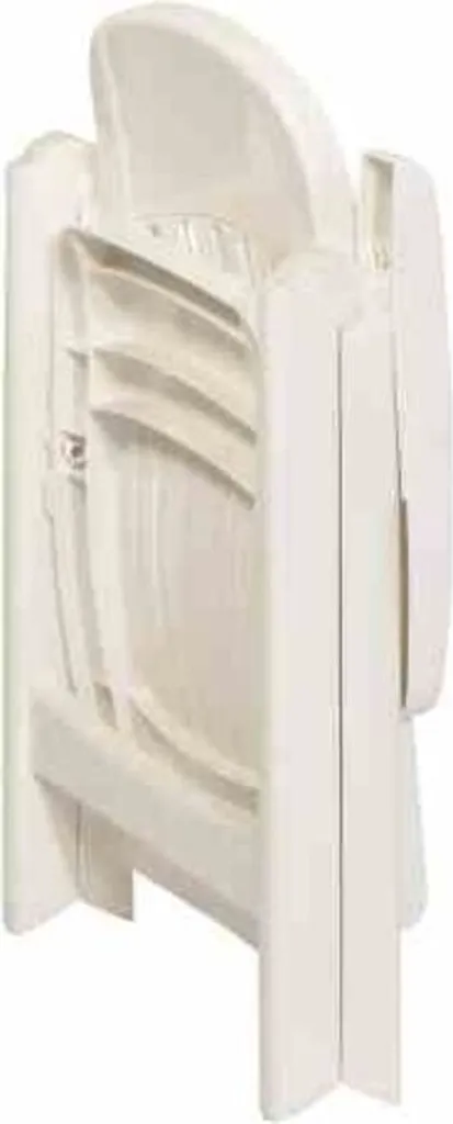 Fauteuil pliant Sieger Comtesse blanc pour balcon et petite terrasse - 7