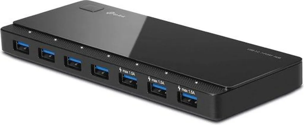 Hub USB 3.0 multi-ports 5Gbps ultra fin avec gestion d'énergie active