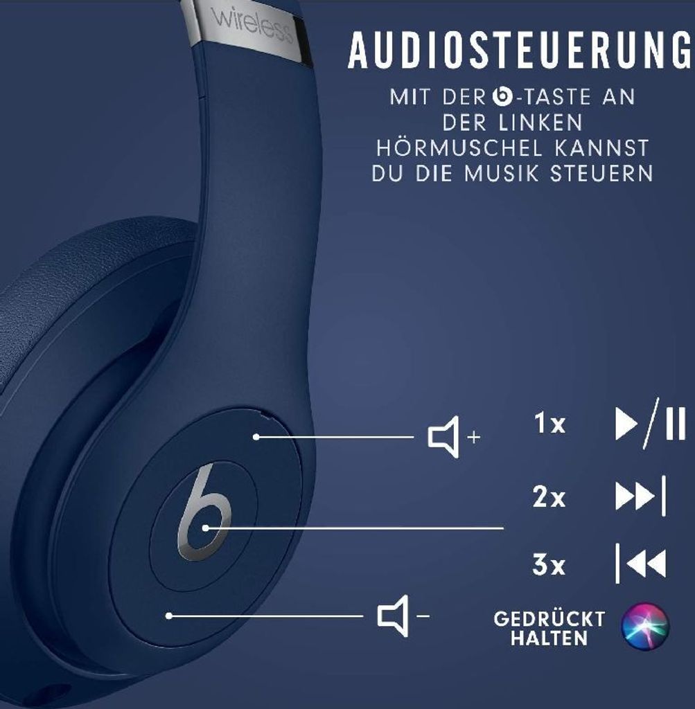Beats Studio³ Wireless blau Zdjęcie produktu 23