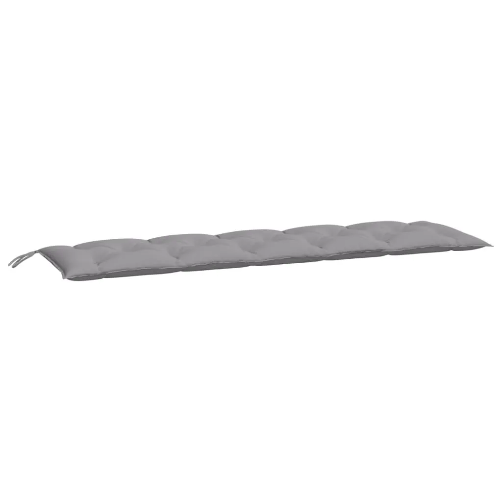 Cuscino Per Panca Da Esterno In Tessuto Oxford Azzurro – 180x50x7 Cm, Morbido E Impermeabile Per Giardino E Terrazzo