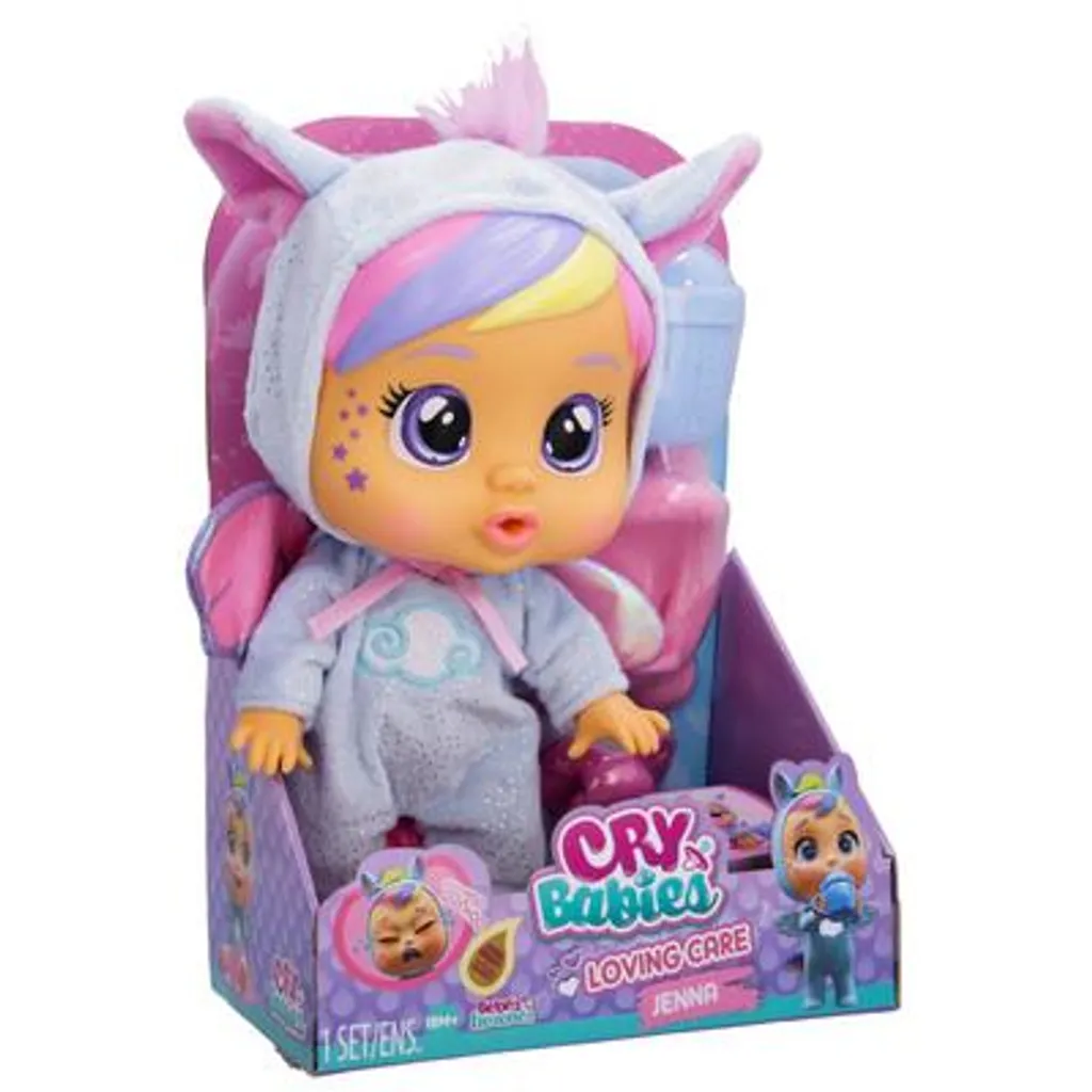 Poupée interactive Cry Babies IMC Toys : premier poupon pour enfant
