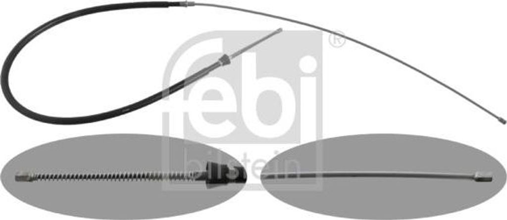 FEBI BILSTEIN 48331 Seilzug, Handbremse OE 6Q7609721B kompatibel mit Roomster