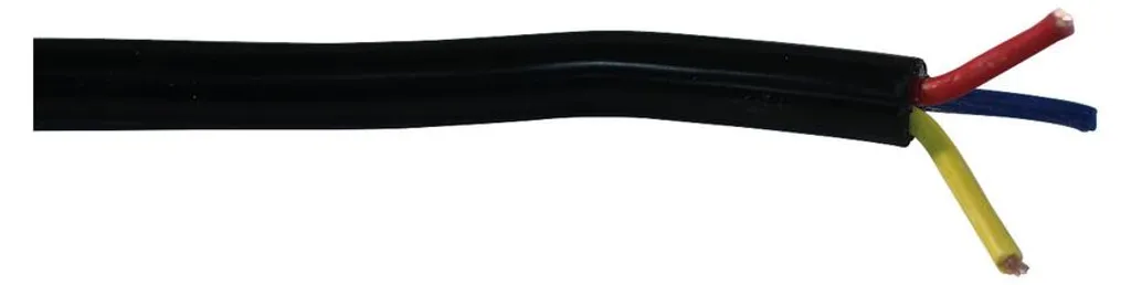 Câble d'éclairage 3 x 1,5 mm² anti-torsion pour tirage de gaine difficile