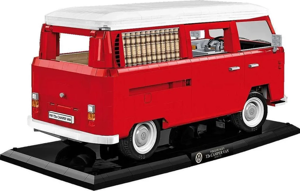 Combi VW Transporter T2A à assembler - Décoration vintage 2650 pièces - 3