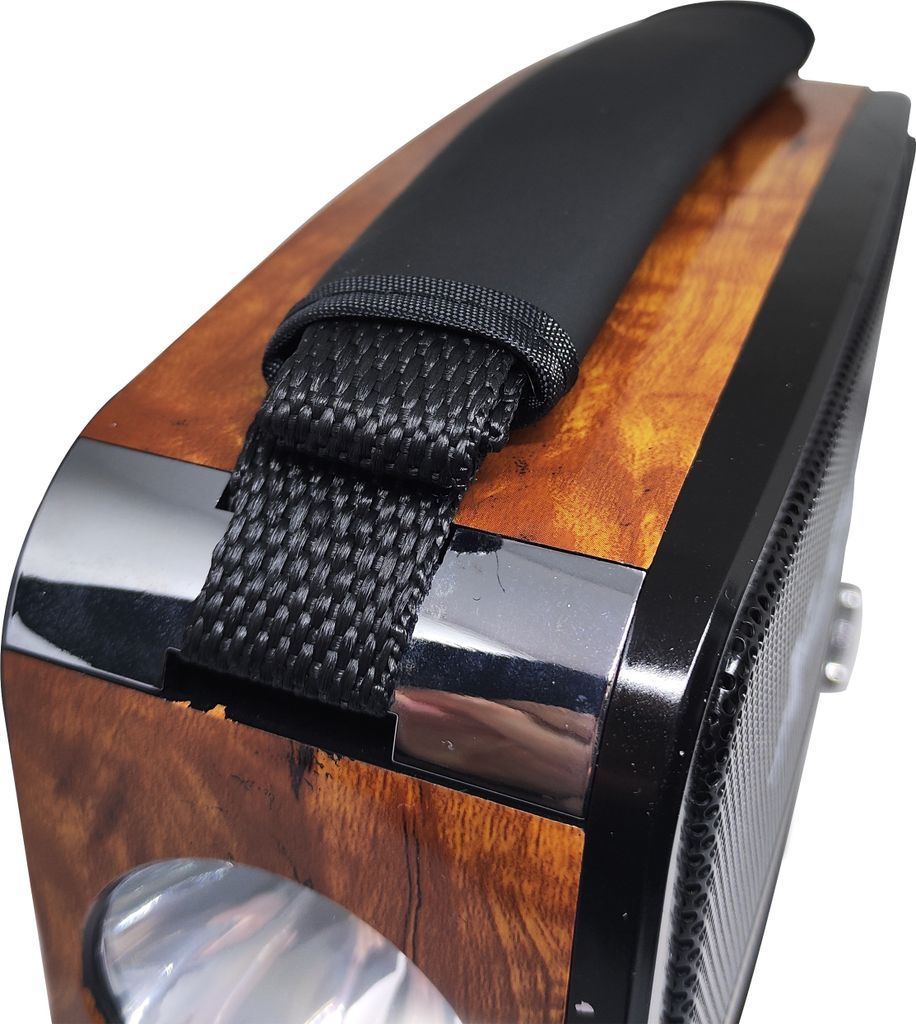 Radio Klassische Retro Lautsprecher mit LED Licht Vintage Produktbild 3