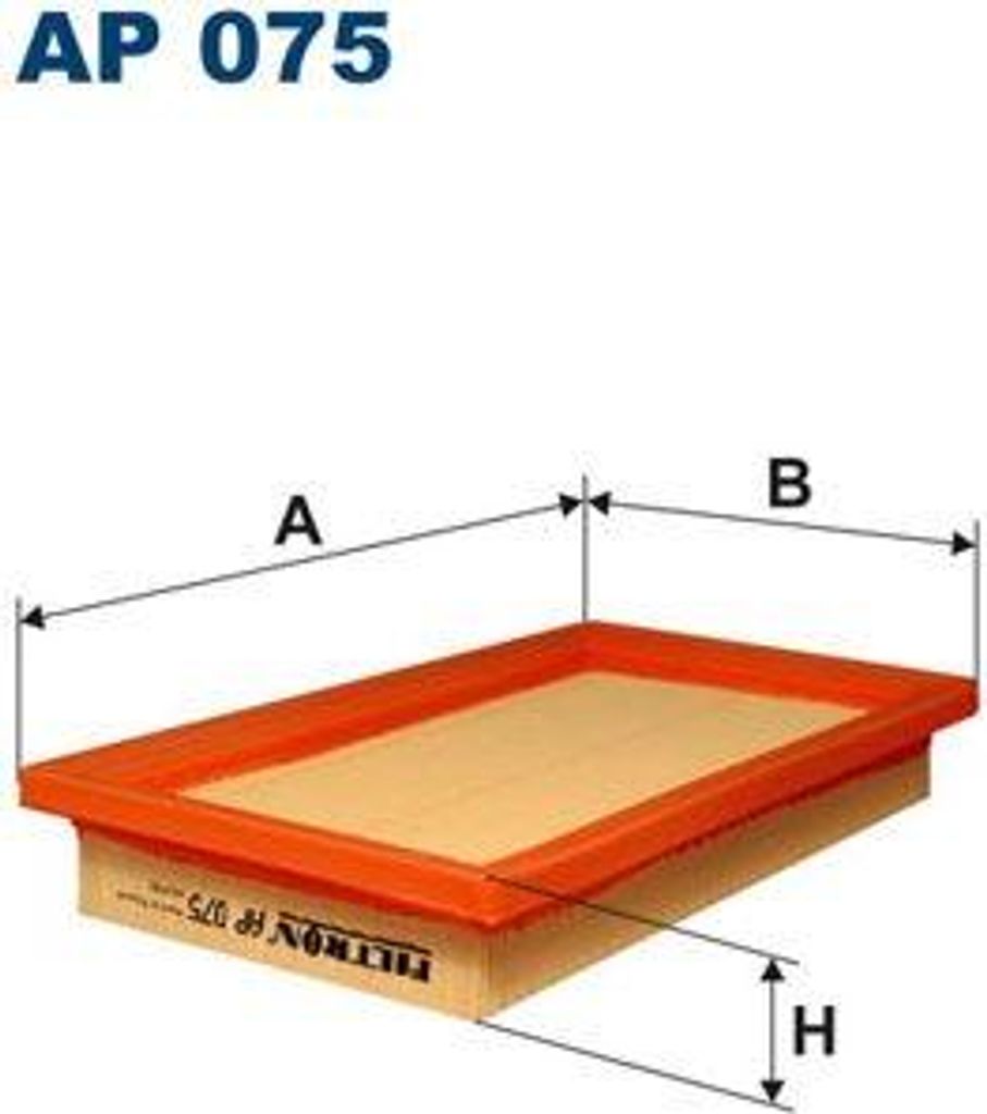 FILTRON AP 075 Luftfilter OE 2637030000 kompatibel mit Panda
