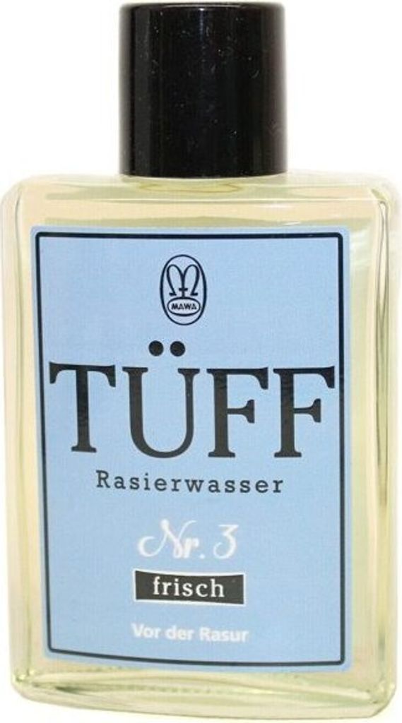 Tüff Vor der Rasur, frisch, 100 ml, blau, Flasche Produktbild 
