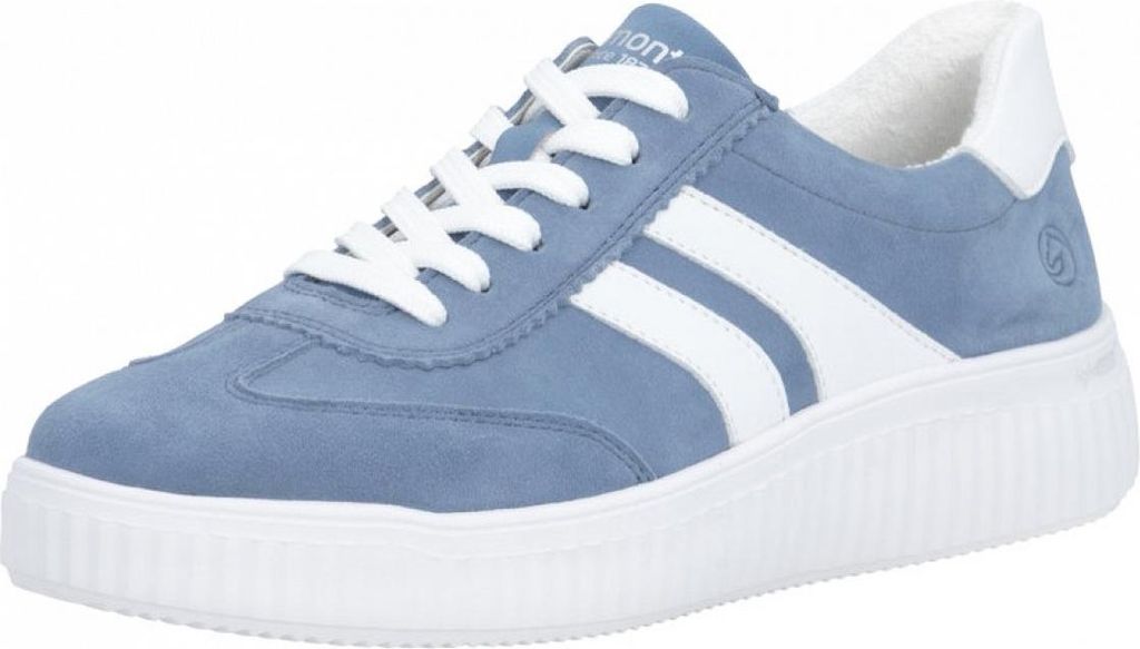 Remonte sportlicher Schnürer Blau Produktbild 
