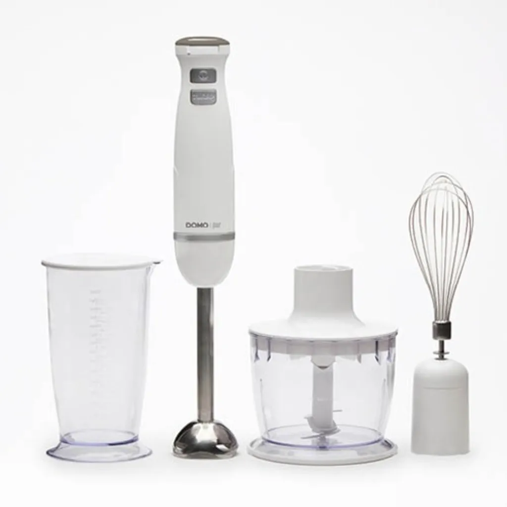 Mixeur plongeant multifonction 3 en 1 pour soupes et purées maison